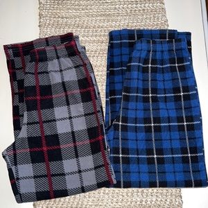 Cuddl Duds Pajama Bottoms (2), Child size 10/12